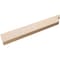 Ekena Millwork 2in. W x 6in. H x 36in. L Crestline Woodgrain TimberThane Rafter Tail, Primed Tan RFTUR02X06X36CRERCPR - alternate 4